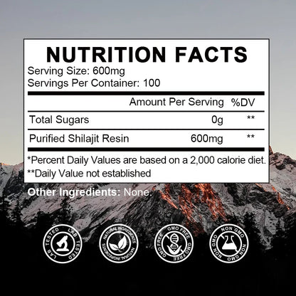 Beworths Shilajit Resin 100 Percent Pure Himalaya Health Supplement