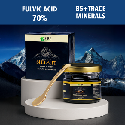 SIBA Himalayan Shilajit Resin – Pure Mineral Extract